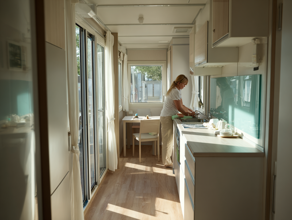 Čišćenje mobilnih kućica u Istri